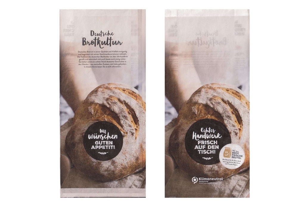 [AIO309101] Brot Frischebeutel 20+7x42cm Membranpapier - 500 Stück