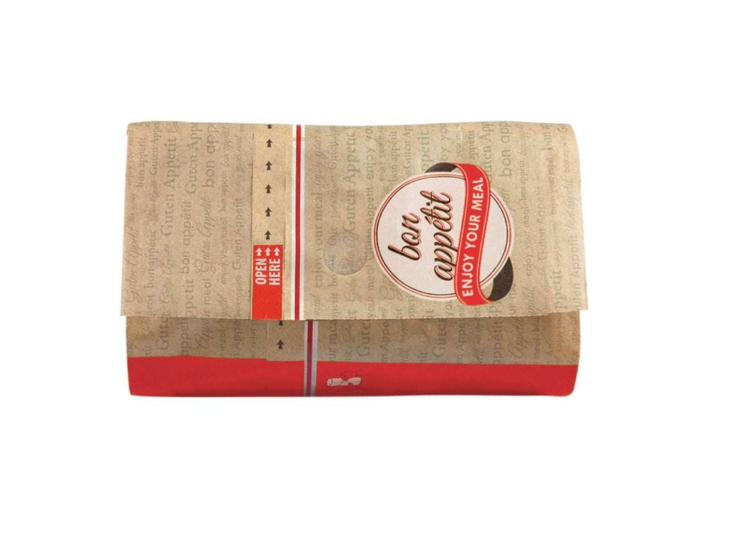 [AIO309013] Snackbag selbstklebend PURE 180x55x165mm - 1000 Stück