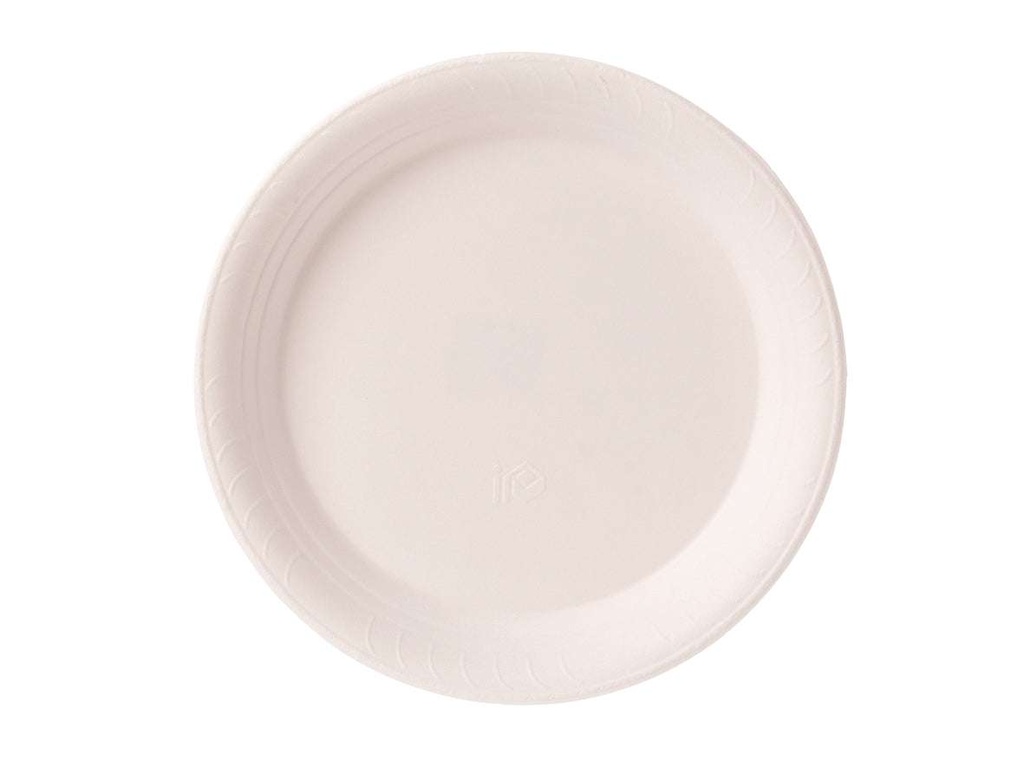 [AIO281934] Einweg Teller Bagasse ungeteilt 17cm - 1000 Stück