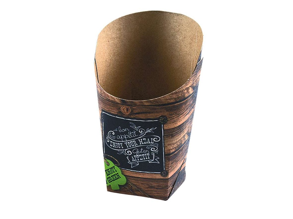 [AIO270787] Wrap Becher Pappe Enjoy Green 100x46x105mm - 1000 Stück